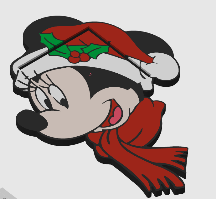 π Mini Christmas Post-It Note Holder β 3MF File Listing