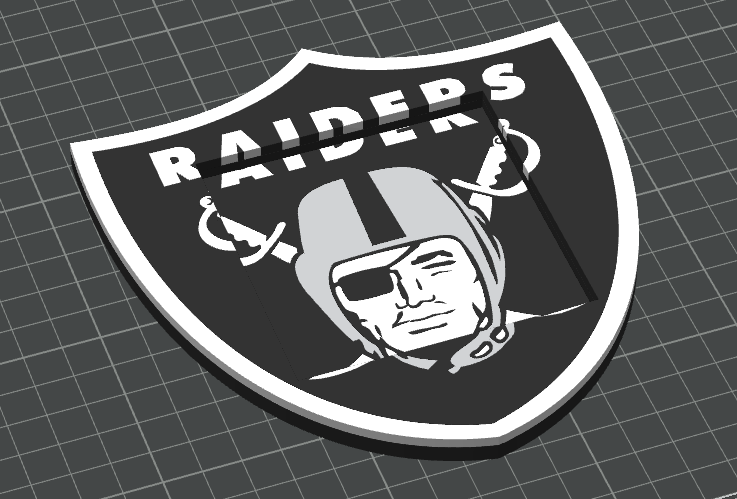🏴☠️ Raider Post-It Note Holder – 3MF File (Digital Download)