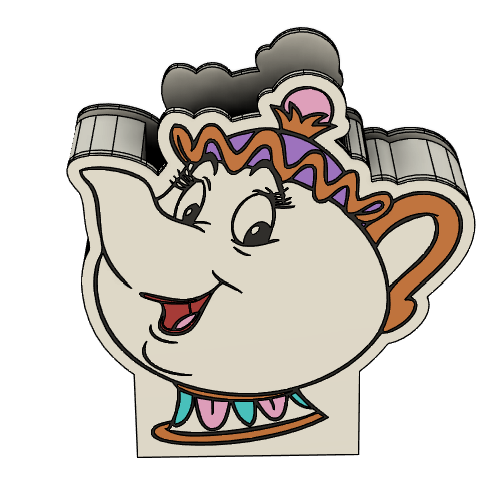 Mrs. Potts Pencil Holder – 3MF File (Digital Download)