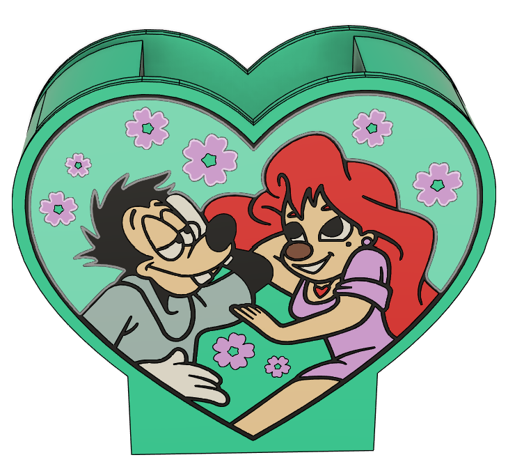 ❤️ Max Valentine’s Pencil Holder | 3MF File
