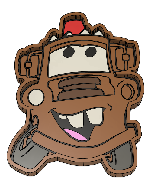 Tow Mater Inspired Bead Tray – 3MF File for 3D Printing