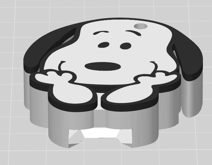 Snoopy Can Tab Opener – 3D Printable File