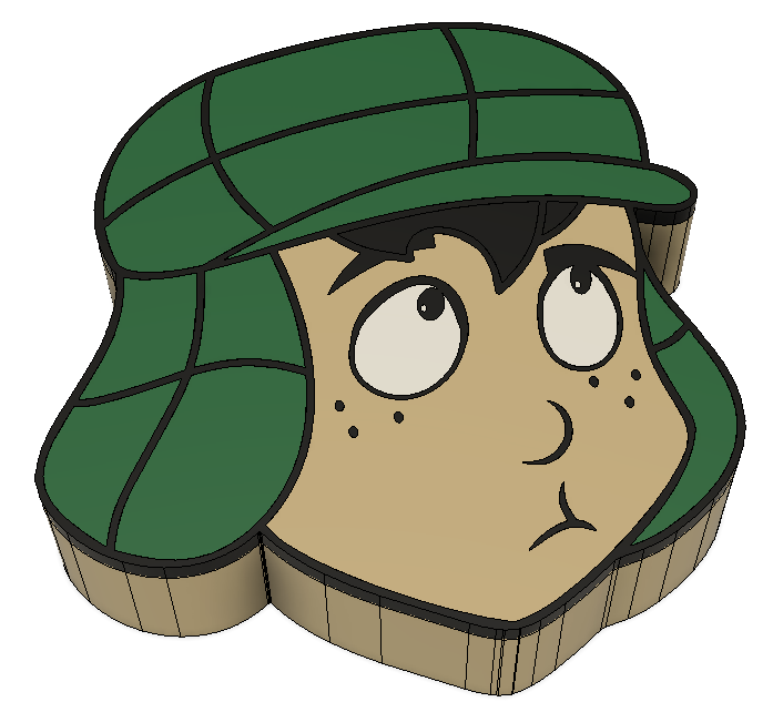 Chavo del Ocho Pen Topper - 3MF Digital File