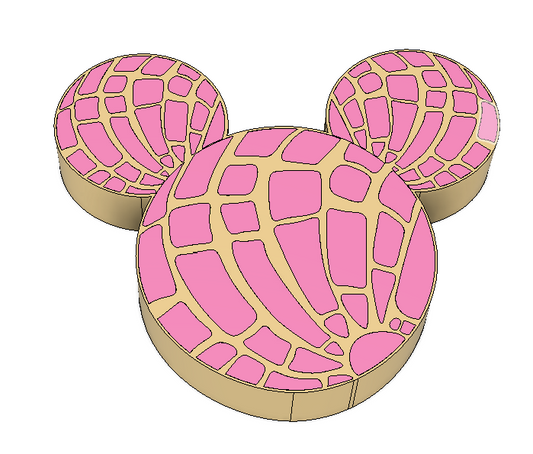 Mickey Concha Pen Topper - Physical Print