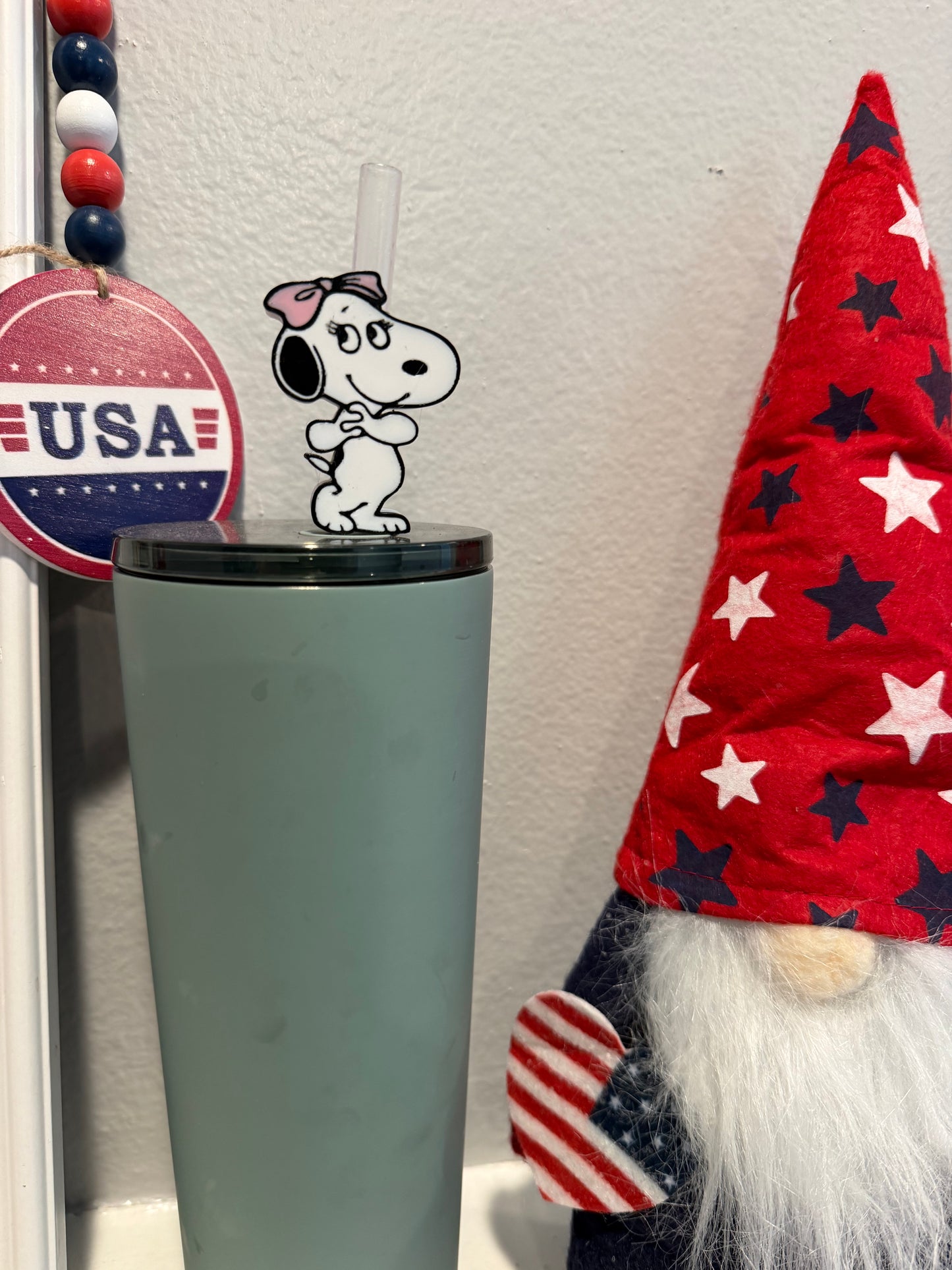 Mrs. Snoopy Straw Topper – 3D Printable File