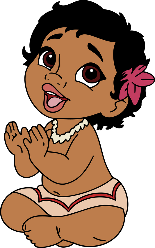 Baby Moana bead tray– 3MF File