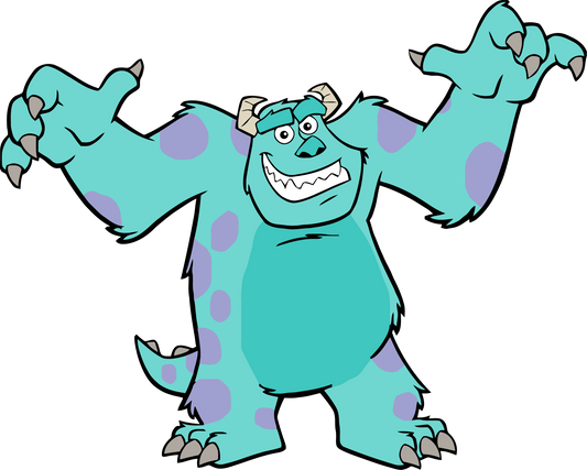 🐻💙 Monsters Sulley Pencil Holder – 3MF File