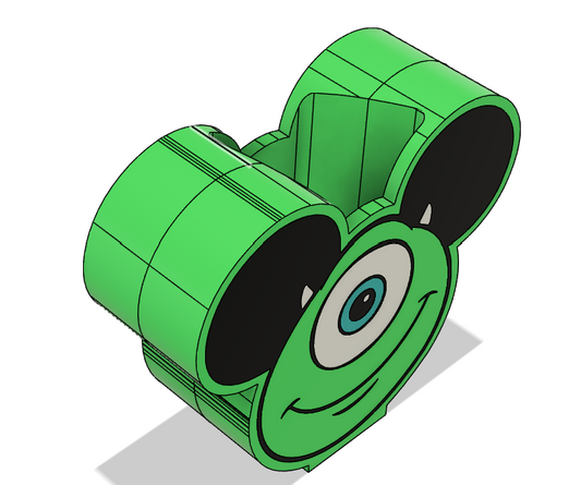 🧼 Monsters Inc. Mike Wazowski Soap Dispenser – 3MF File