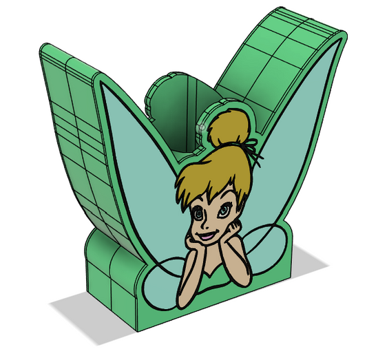 🧚‍♀️ Tinkerbell Soap Dispenser | 3MF File | Digital Download