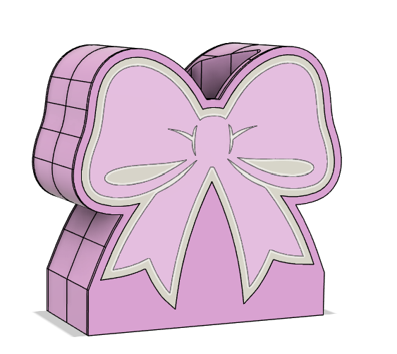🎀 Bow Soap Dispenser | 3MF File | 3D Print Design