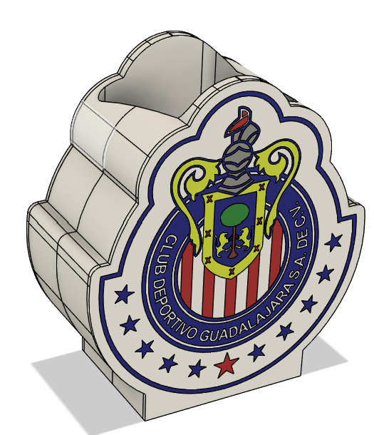 🐐 Club Chivas Soap Dispenser – 3MF File (Digital Download)