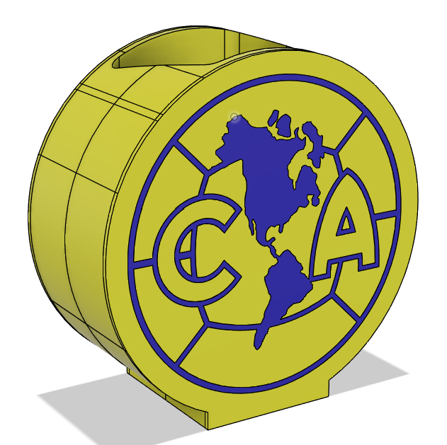 Club América Soap Dispenser – 3MF File (Digital Download)