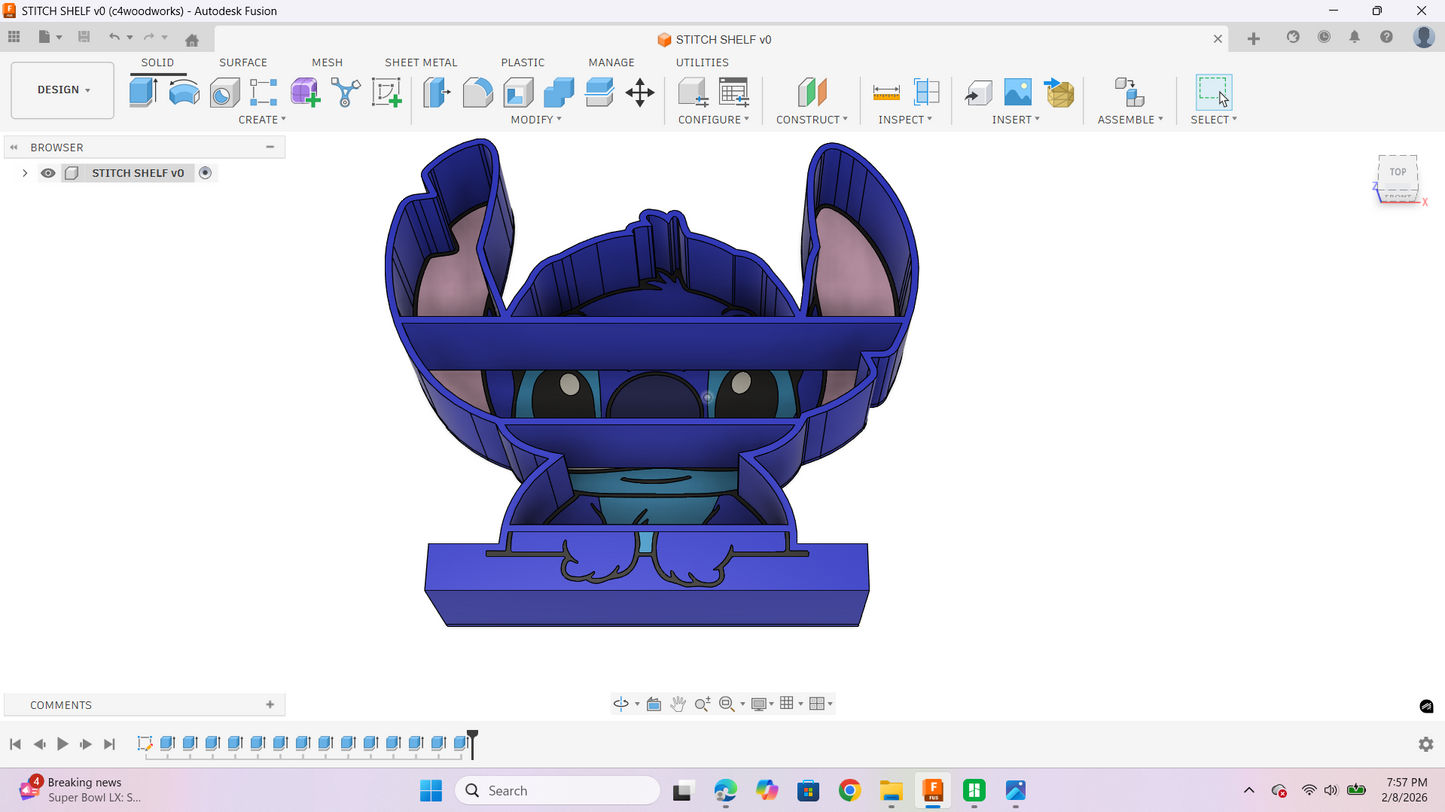 Stitch Shelf – 3MF File