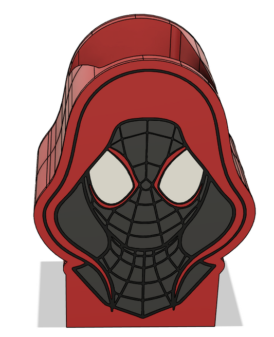 🕷️ Spider-Man Miles Morales Soap Dispenser – 3MF File