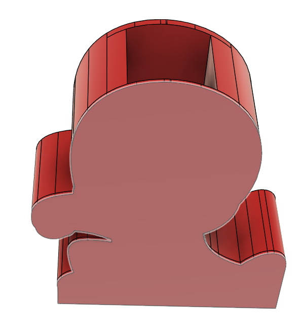 🕷️ Spider-Man Solid Pencil Holder – 3D Effect | 3MF File