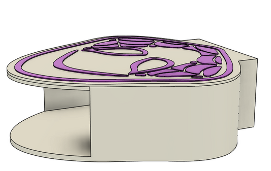 Gwen Inspired Pencil Holder – 3MF File for with 3d effect