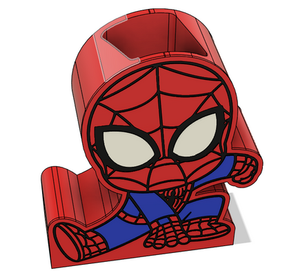 🕷️ Spider-Man Soap Dispenser – 3MF File