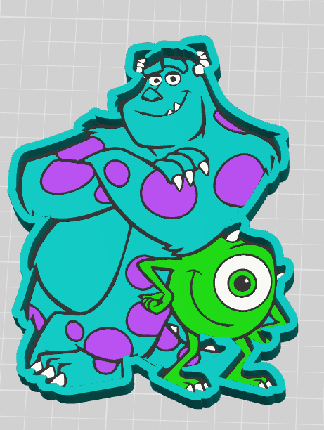 Monsters Bead Tray – 3MF File Download 👹✨