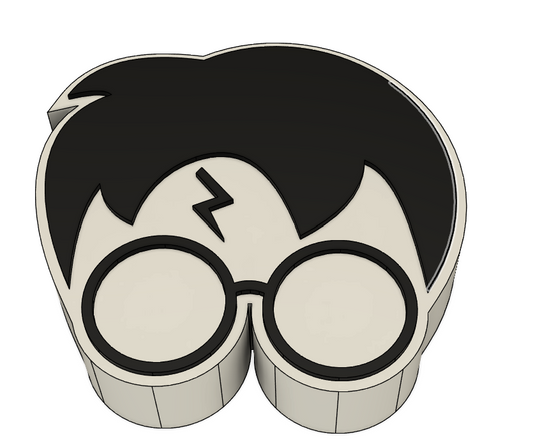⚡ Harry Potter FACE Straw Topper – 3MF File | Cup Accessory | 3D Print File | Wizard Theme Drink Charm