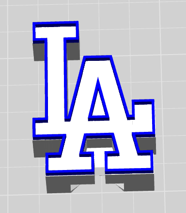 Dodgers Tab Can Opener | Baseball-Inspired 3D Print | Easy Grip Soda Can Opener | 3MF File Download
