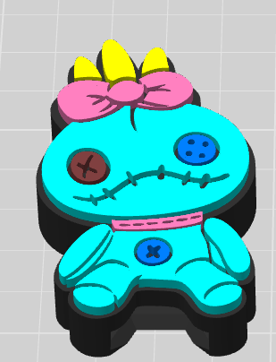 Scrump Can Tab Opener | Cute Stitch-Inspired Can Helper | 3MF File for 3D Printing