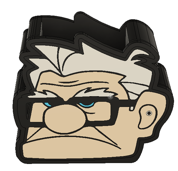 Carl from Up Pencil Holder – 3MF File