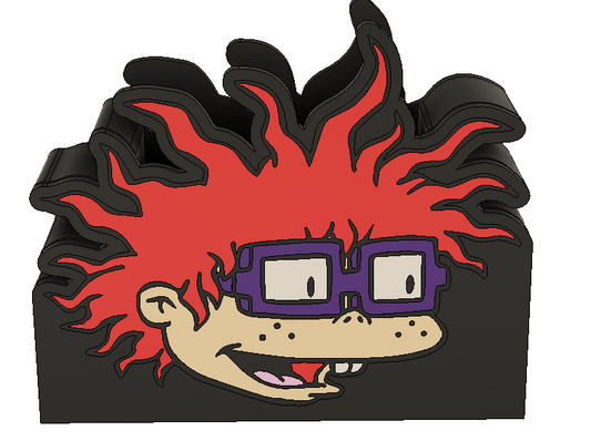 Chucky Finster Pencil Holder – 3MF File for 3D Printing