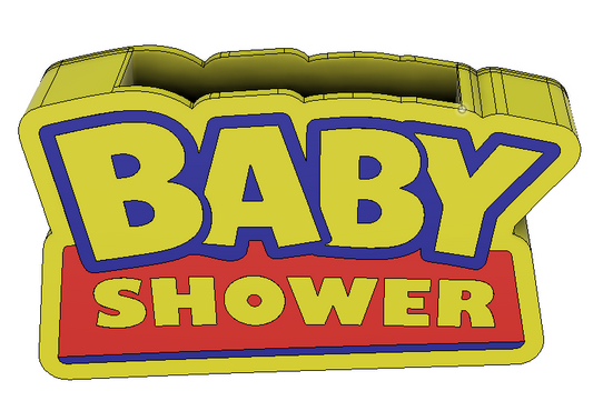 Toy Story Baby Shower Pencil Holder – Physical Print