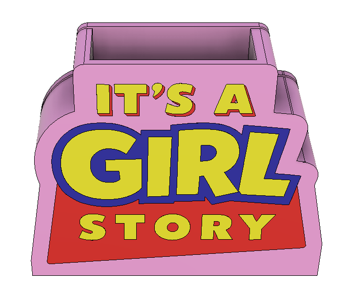 It's a Girl - Toy Story Pencil Holder (Physical)
