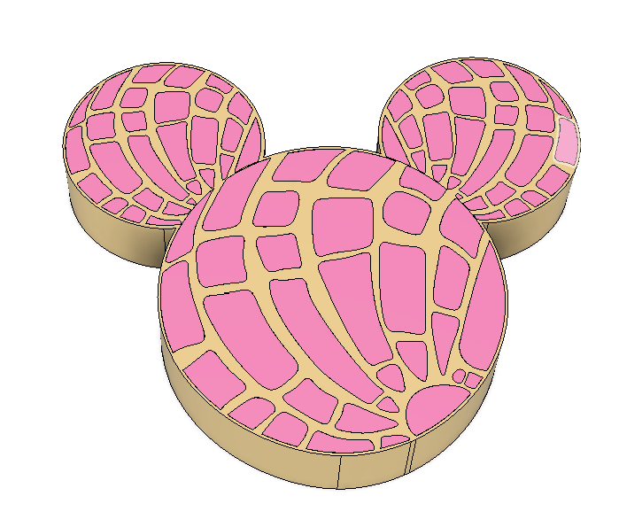 Mickey Concha Pen Topper - Physical Print
