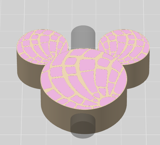Concha Straw Topper - Digital 3MF File