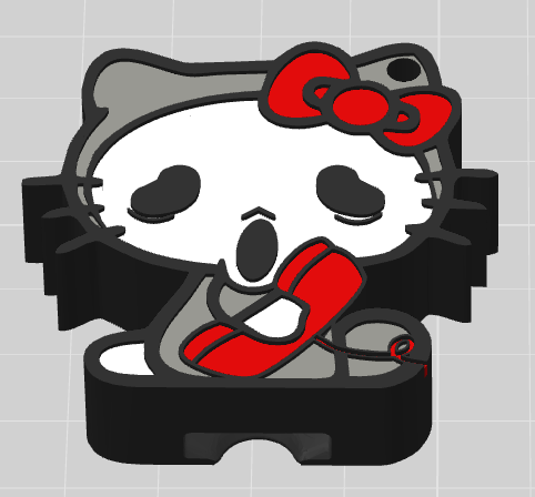 Hello Kitty Ghost Face Can Opener