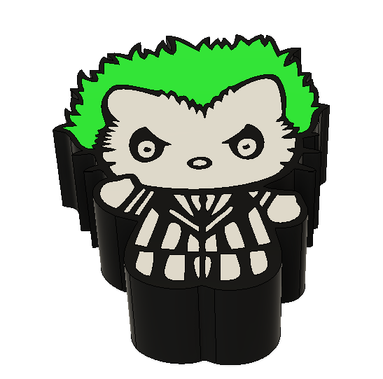 Hello Kitty Beetlejuice Can Opener – Physical 3D Print